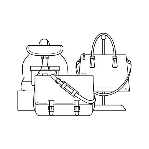 Leather Bag - Black